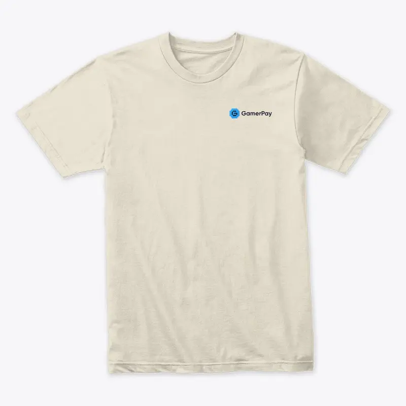 GamerPay T-shirt (Blue logo)